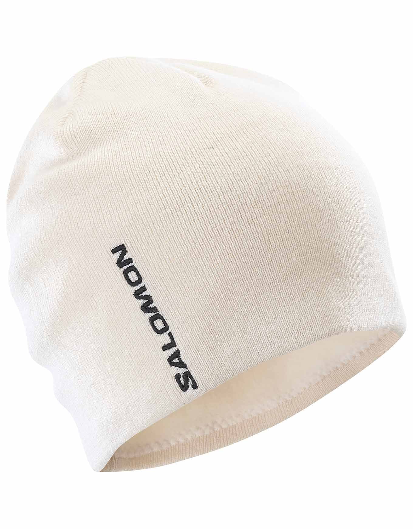 Graphic Beanie Whisper White + Salomon