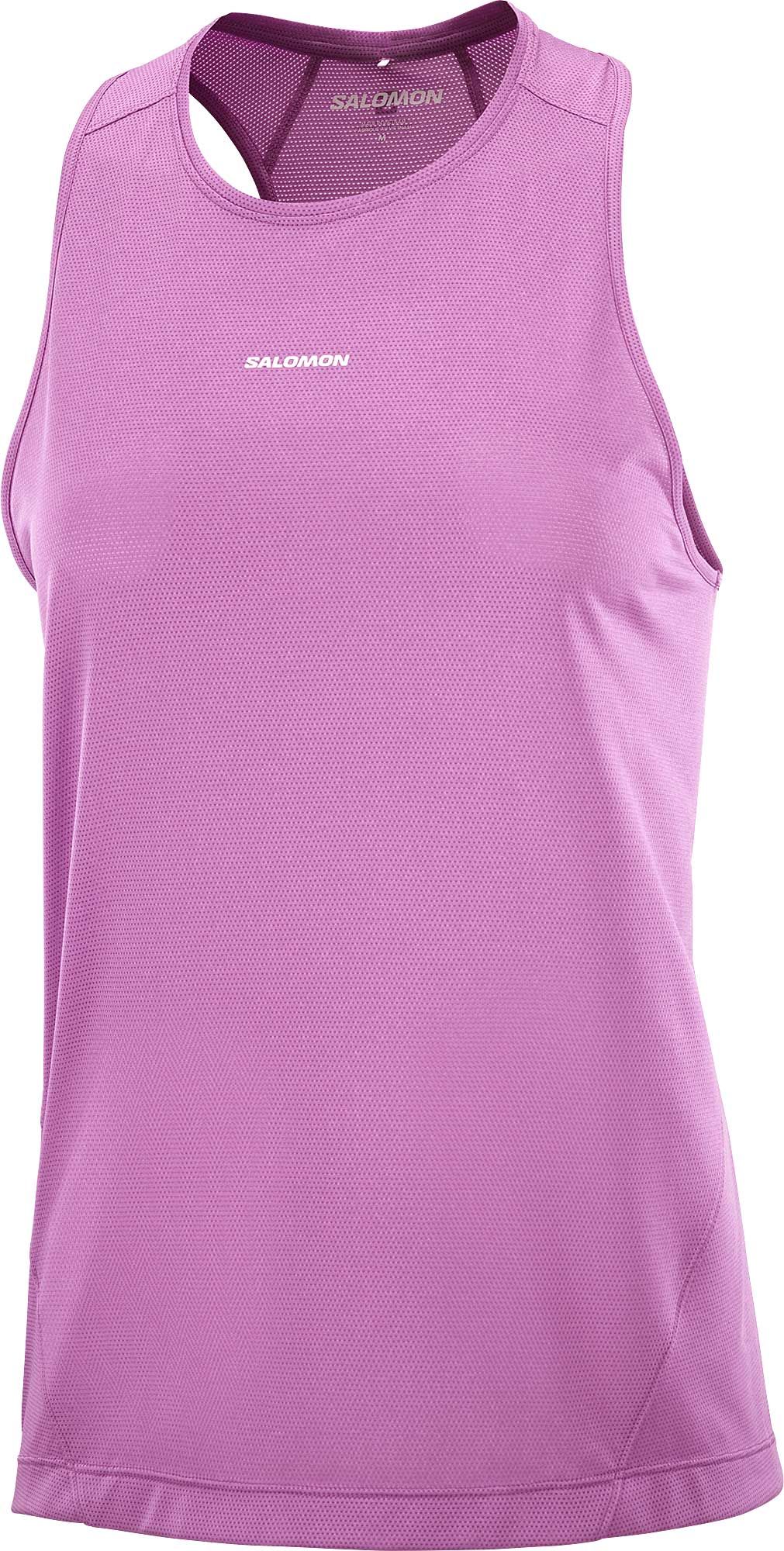 Shakeout Core Tank W Iris Orchid + Salomon