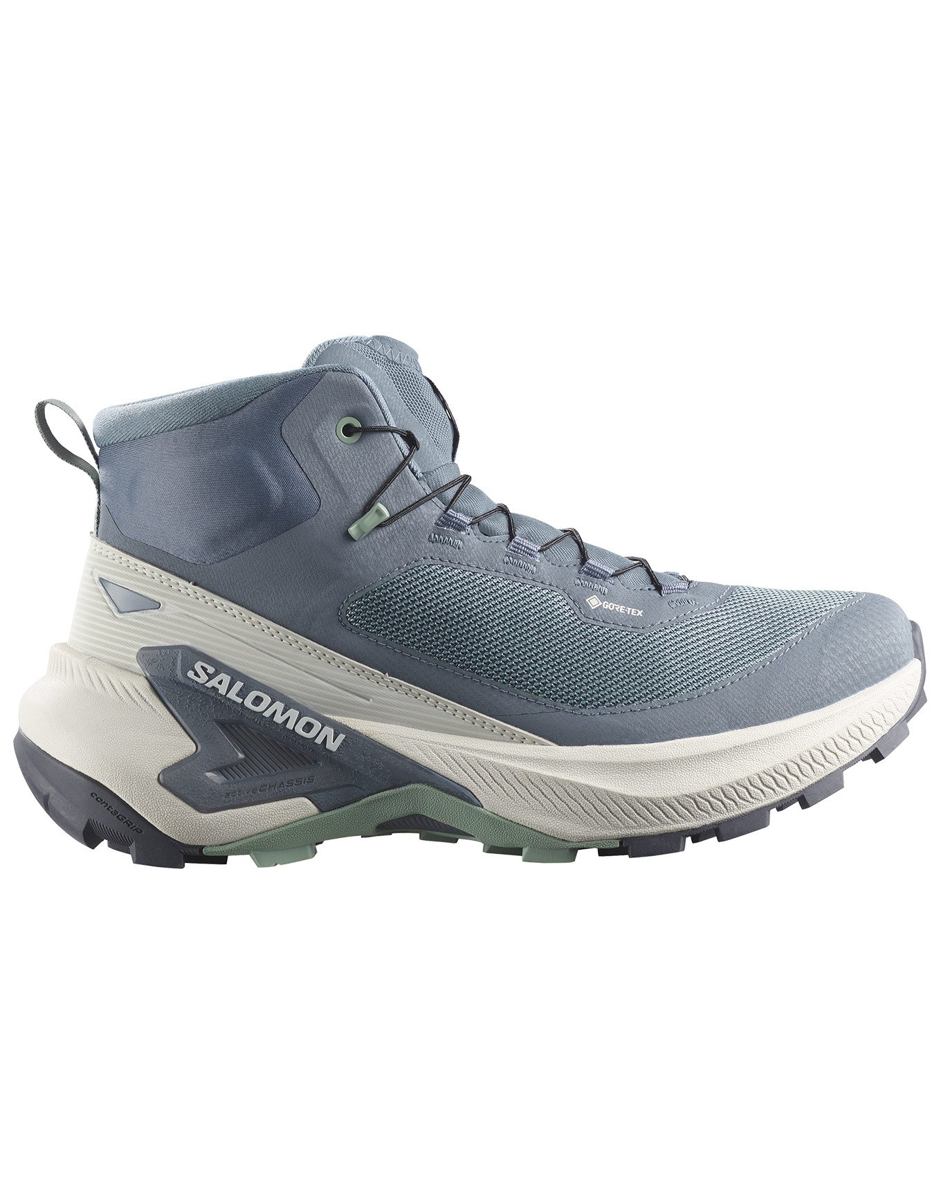 Genesis Mid GTX W Grisaille/Green Milieu + Salomon