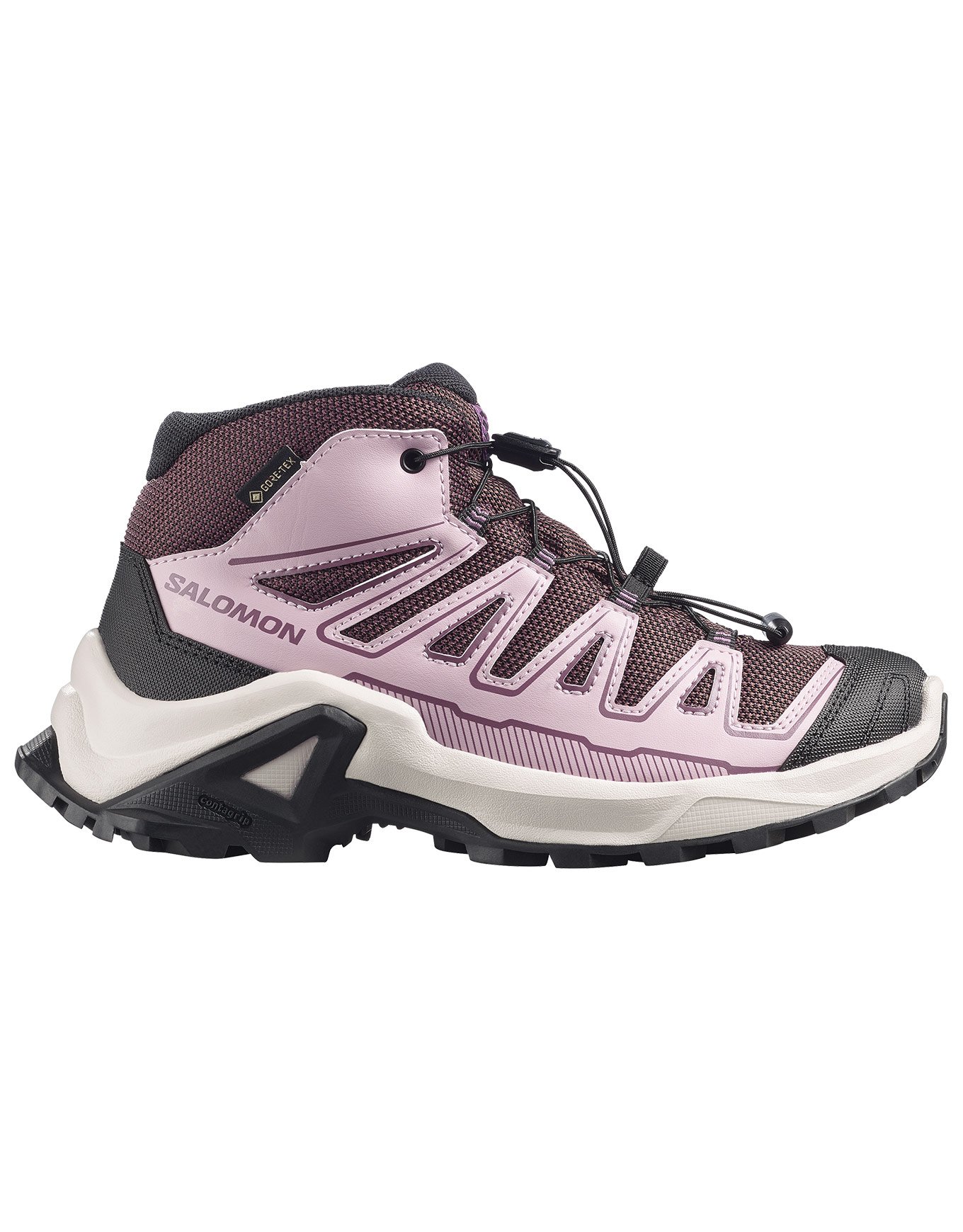 X Ultra Mid GTX J Huckleberry/Dawn Pink + Salomon