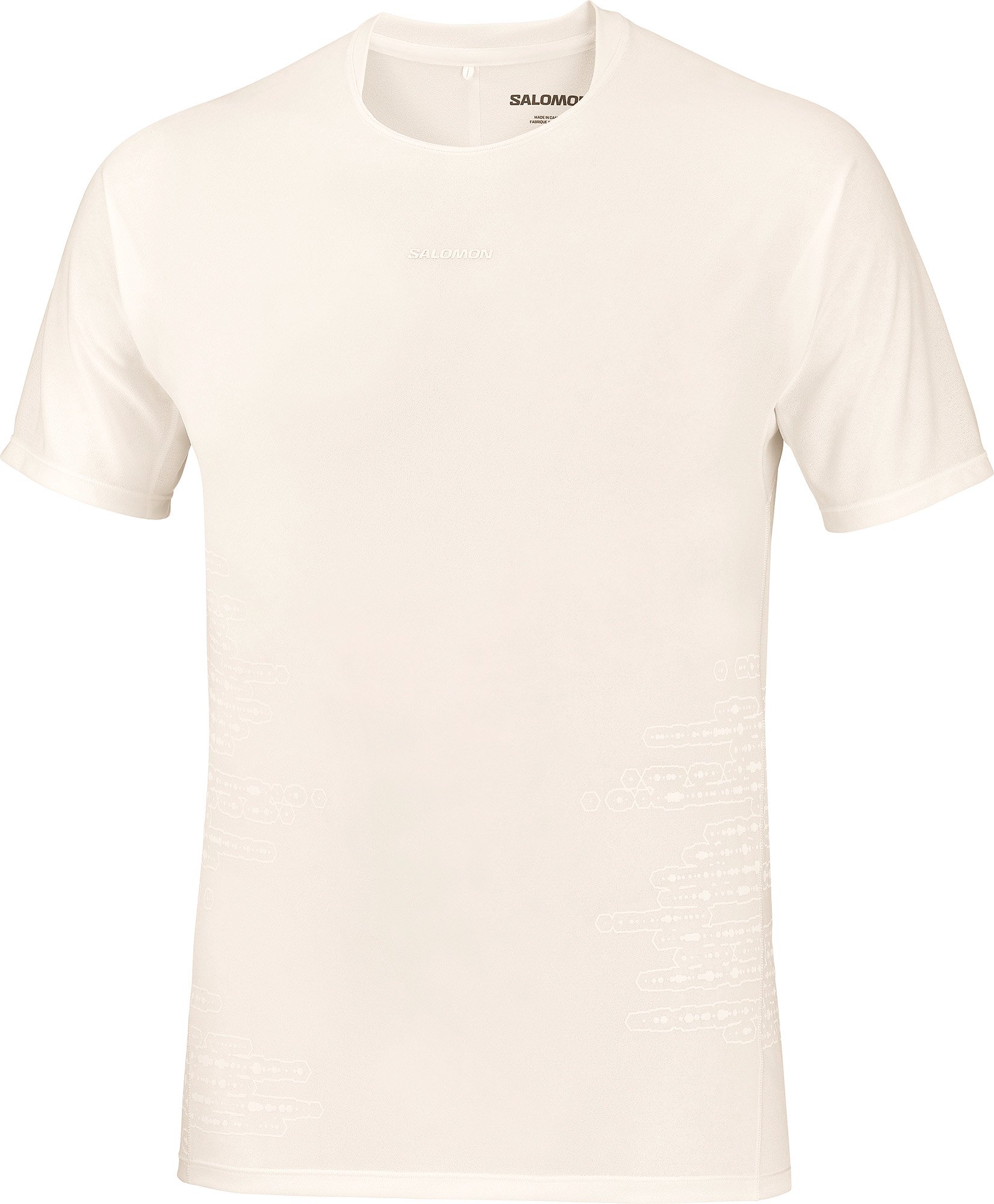 Sense Aero SS Tee GFX M Whisper White Rain Day Bright White + Salomon