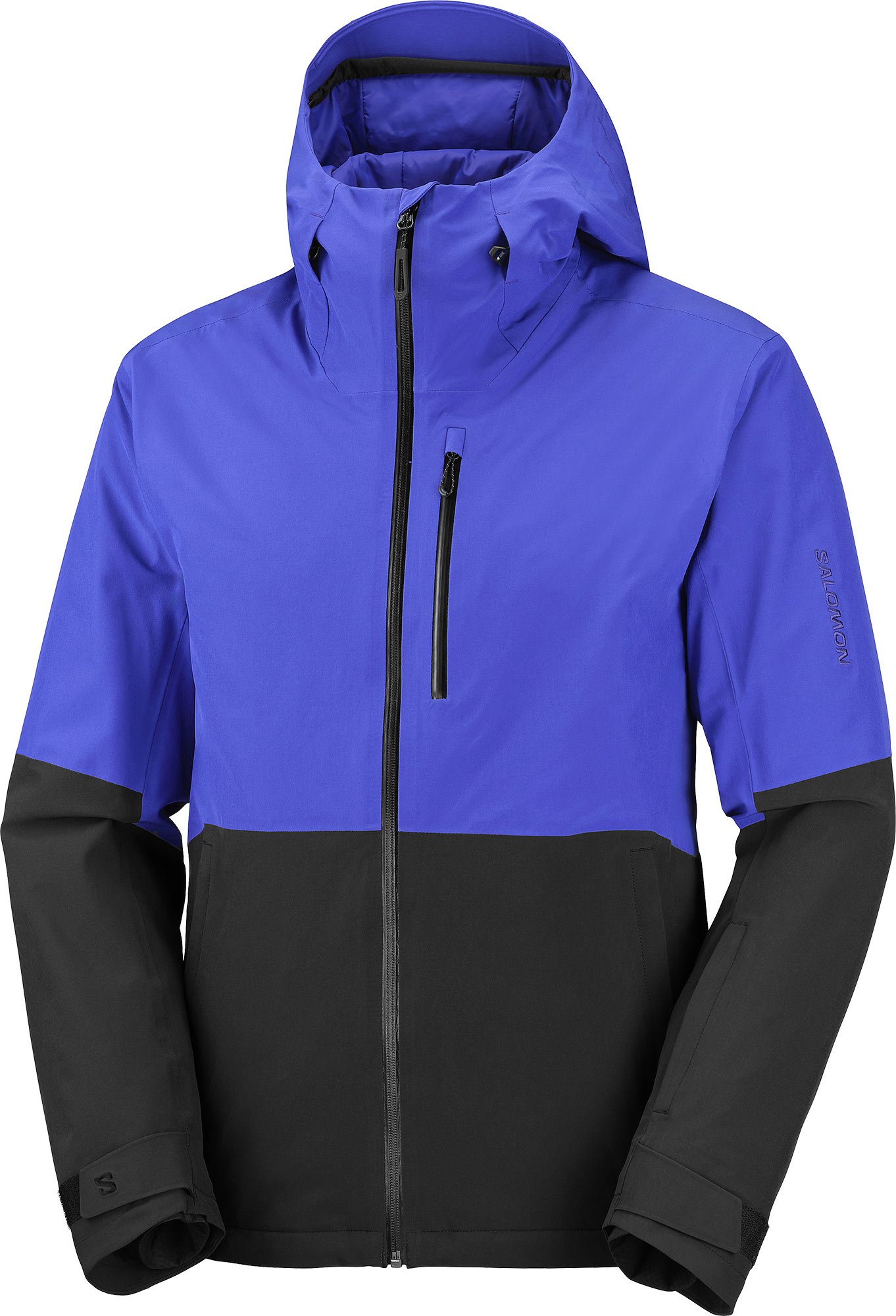 Highland Jacket M Clematis Blue Deep Black + Salomon