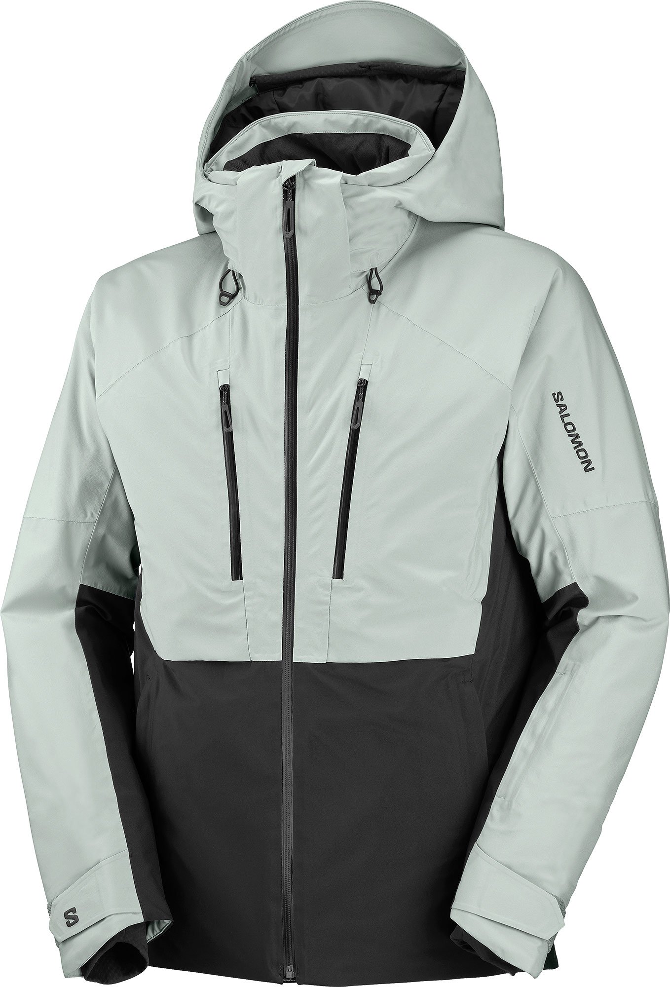 Brilliant 2.0 Jacket M Wrought Iron Deep Black + Salomon