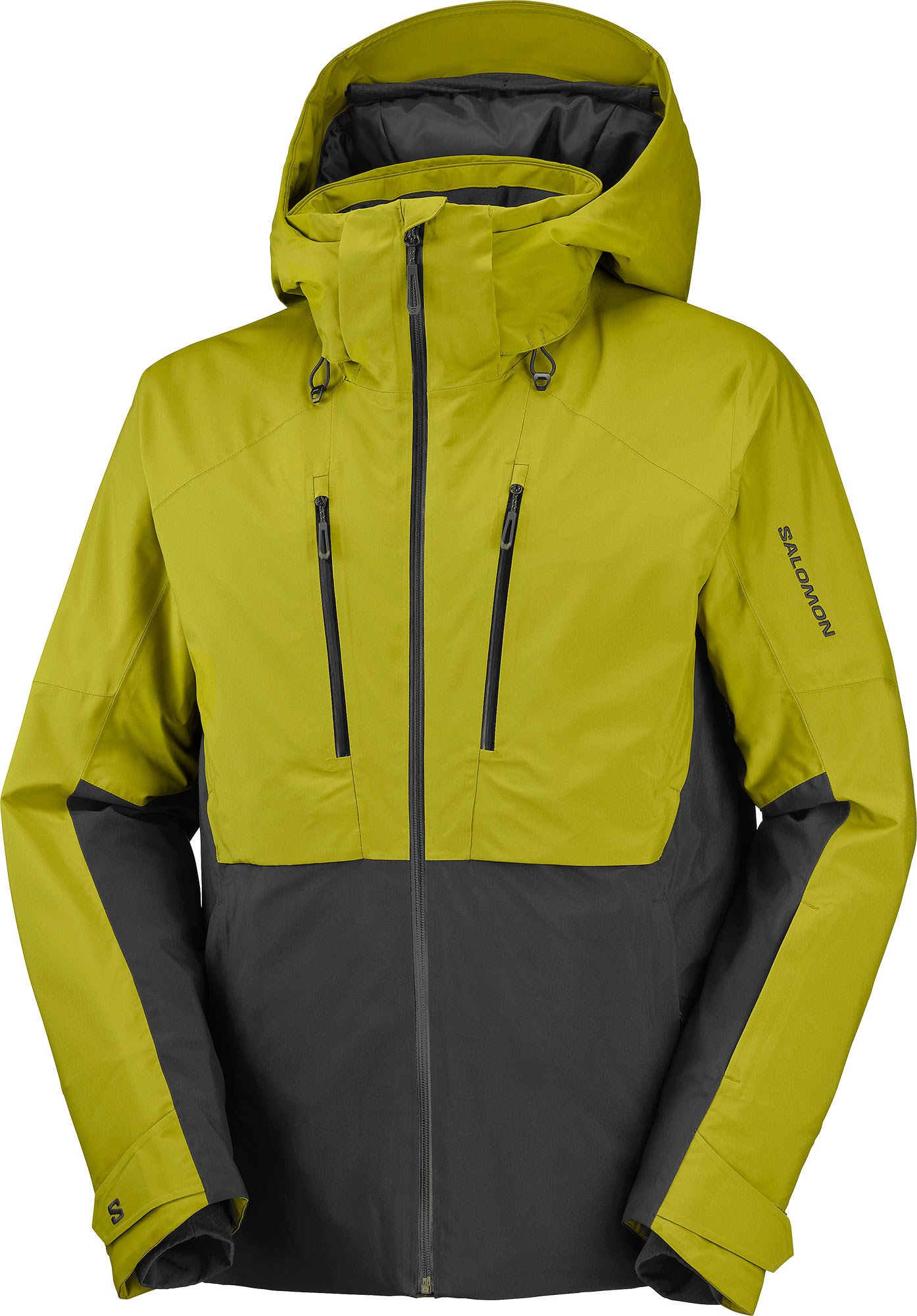 Brilliant 2.0 Jacket M Cardamon Seed Deep Black + Salomon