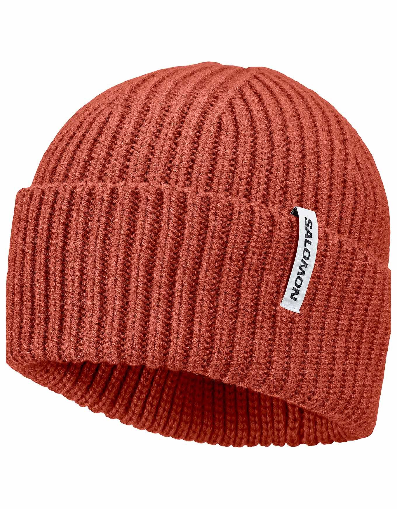 Snowbird Beanie U Burnt Umber + Salomon