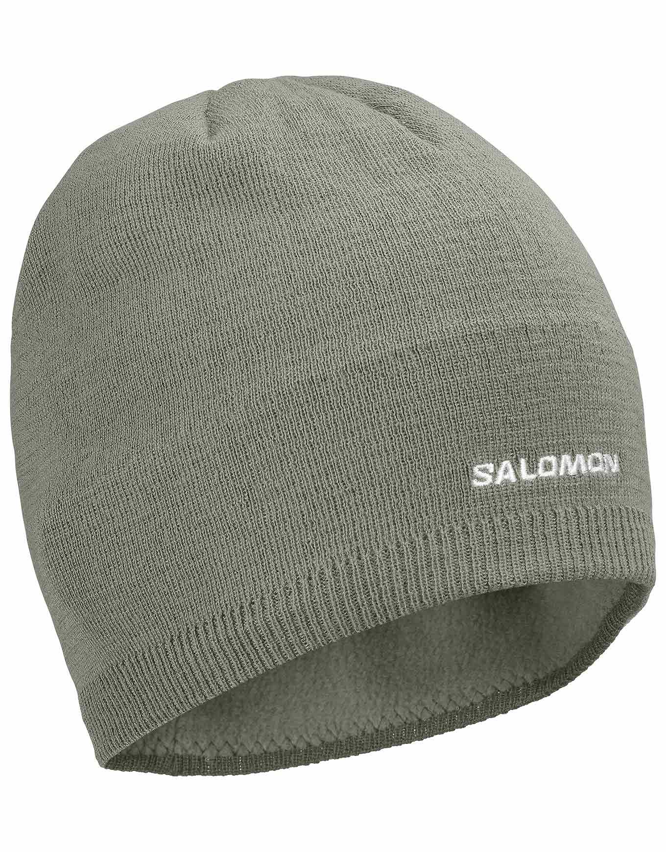 Salomon Beanie Castor Gray + Salomon