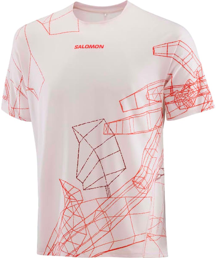 S/Lab Speed Tee M Lilac Ash + Salomon
