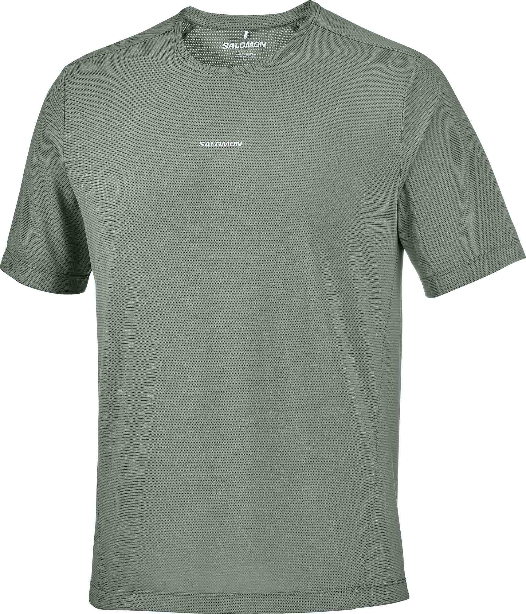 Shkout Core SS Tee M Castor Gray + Salomon
