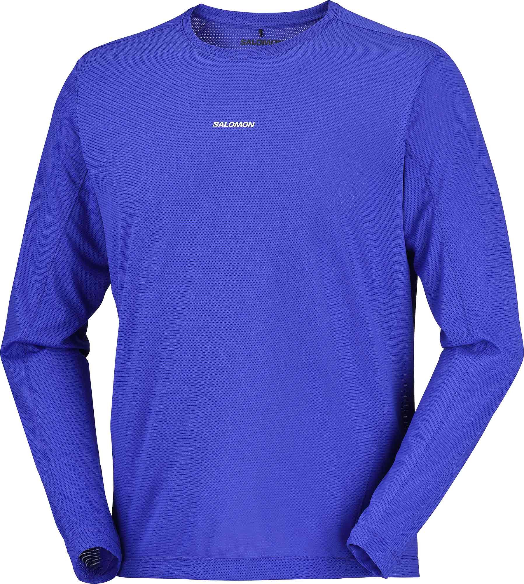 Shkout Core LS Tee M Clematis Blue + Salomon
