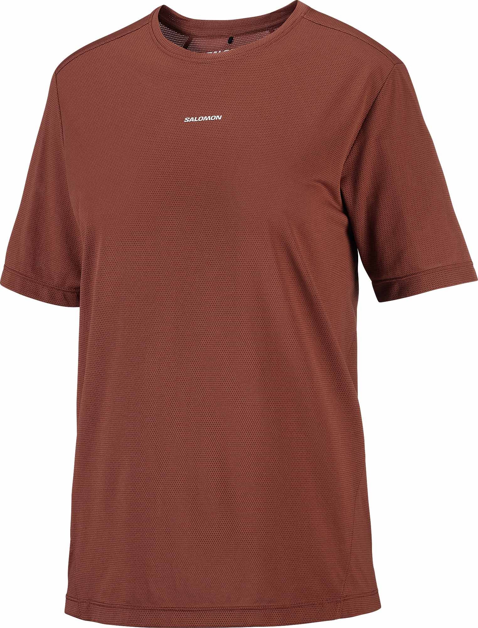Shkout Core SS Tee W Burnt Umber + Salomon