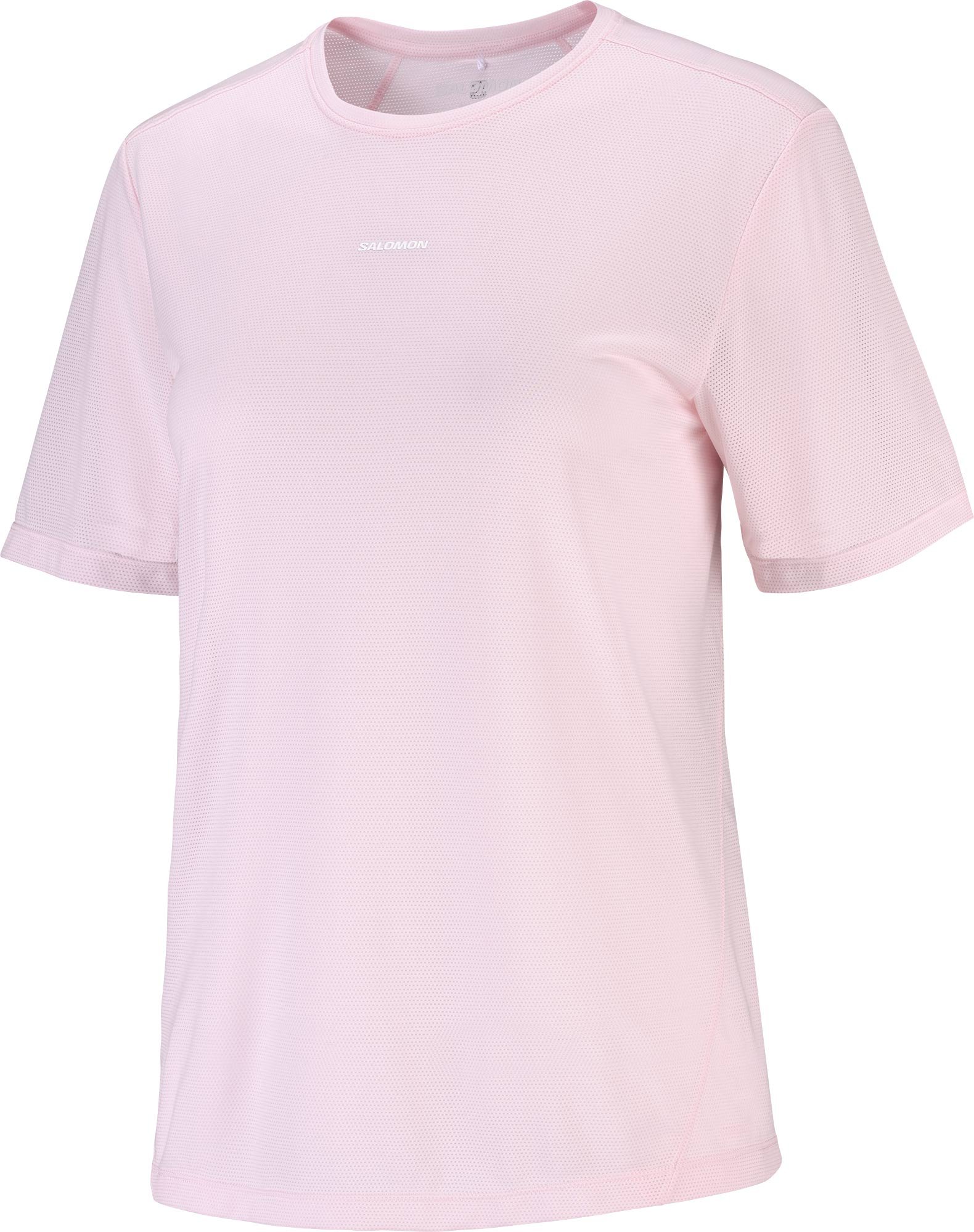 Shkout Core SS Tee W Icy Pink + Salomon