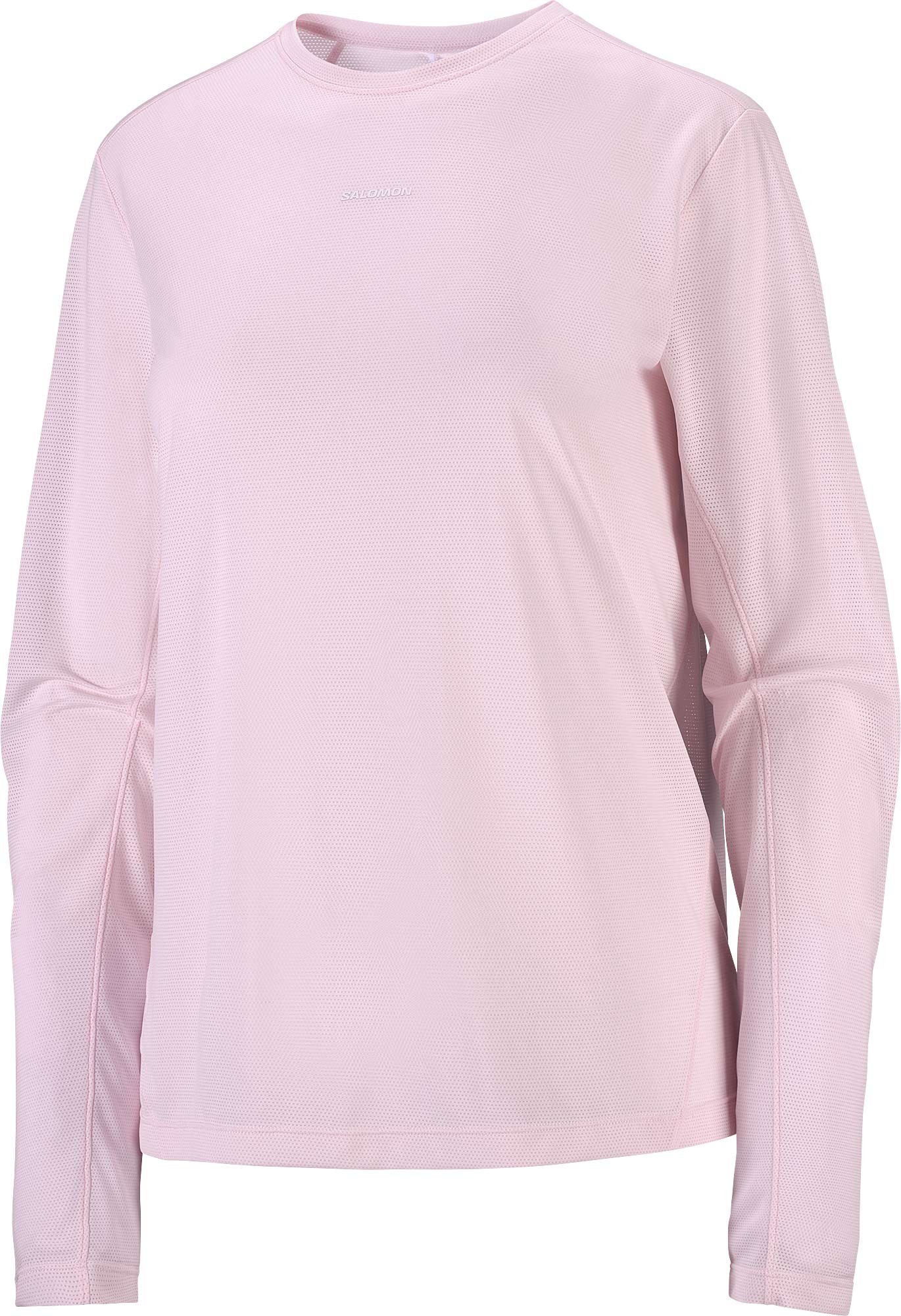 Shkout Core LS Tee W Icy Pink + Salomon
