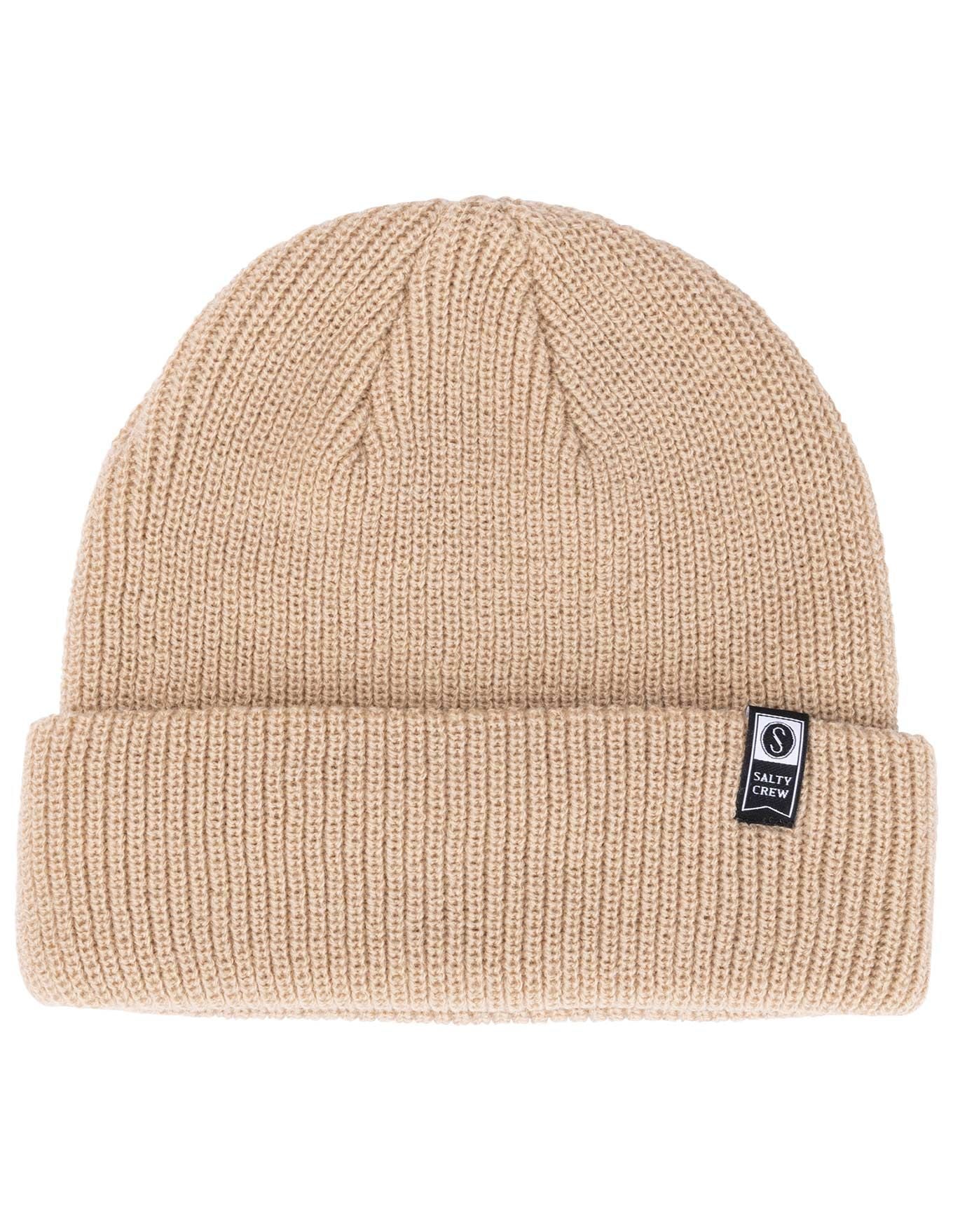 Alpha Beanie Tan + Salty Crew
