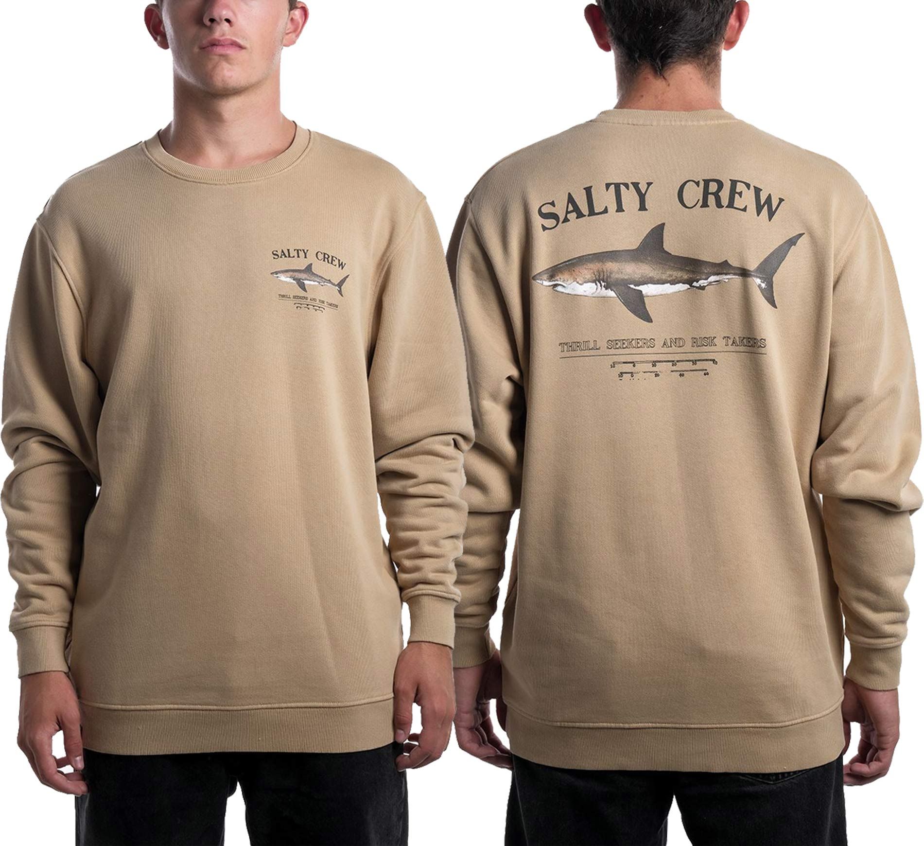 Bruce Vintage Crew Fleece Pigment Straw + Salty Crew