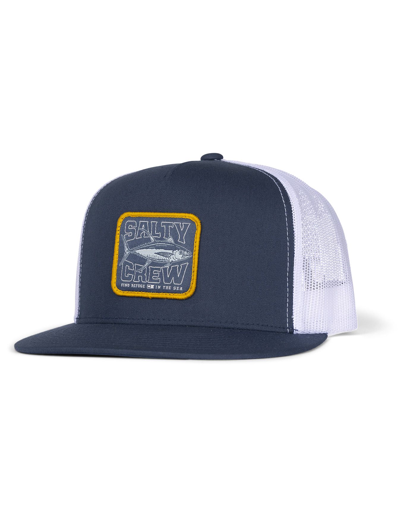 Big Game Trucker Navy White + Salty Crew