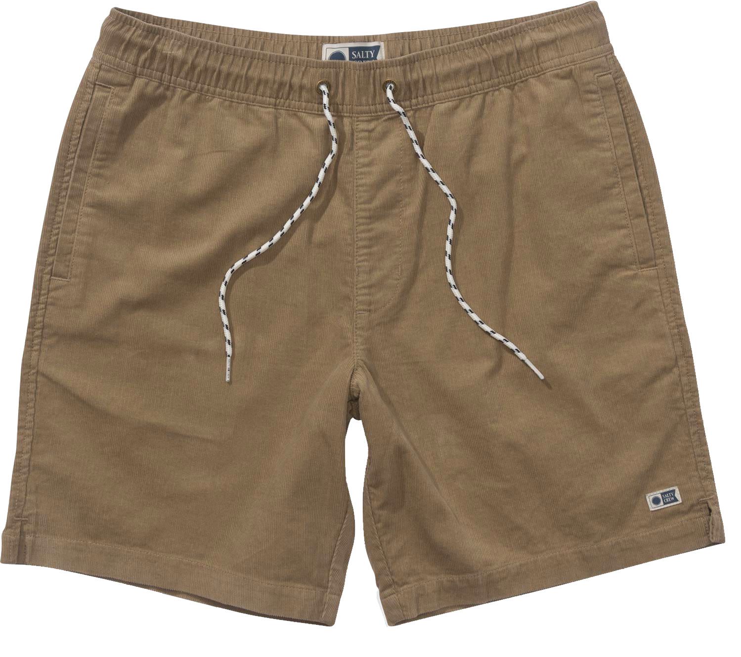 Kahuna Cord 19 Walkshort Khaki + Salty Crew