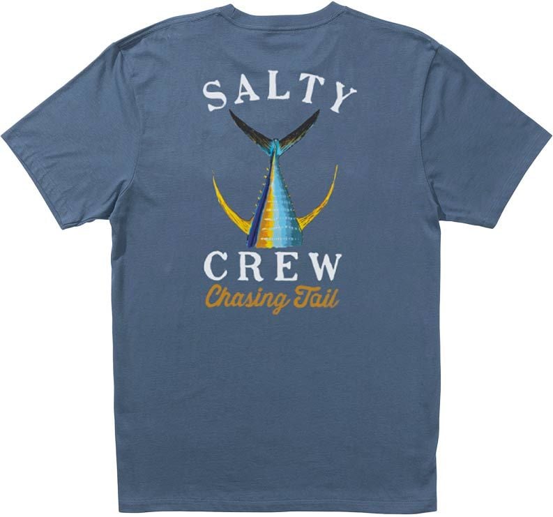 Tailed S/S Tee Slate + Salty Crew