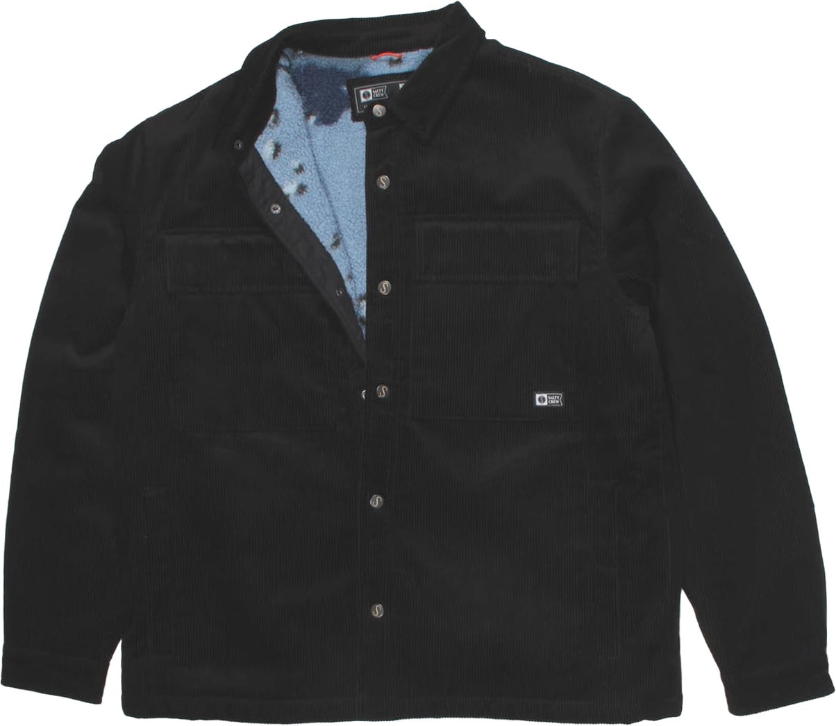 Crux Overshirt Black + Salty Crew