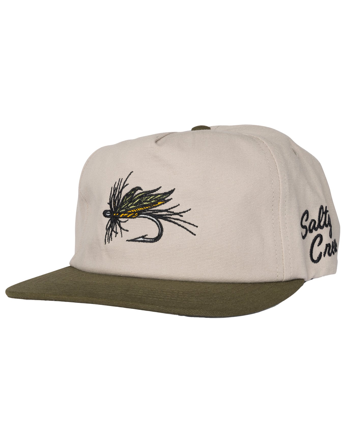 Coastal Snapback Birch Olive + Salty Crew