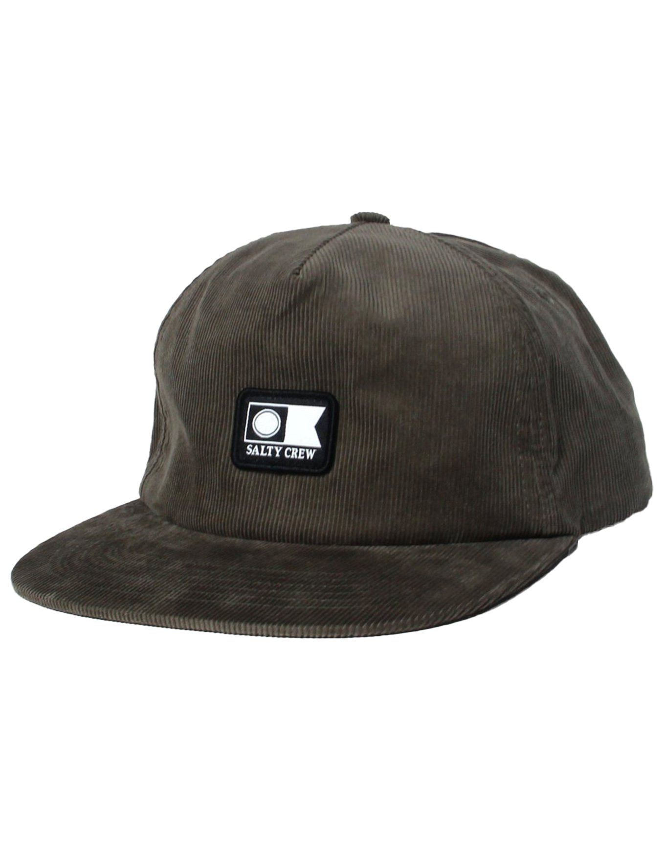 Flagship Cord Snapback Dusty Olive + Salty Crew
