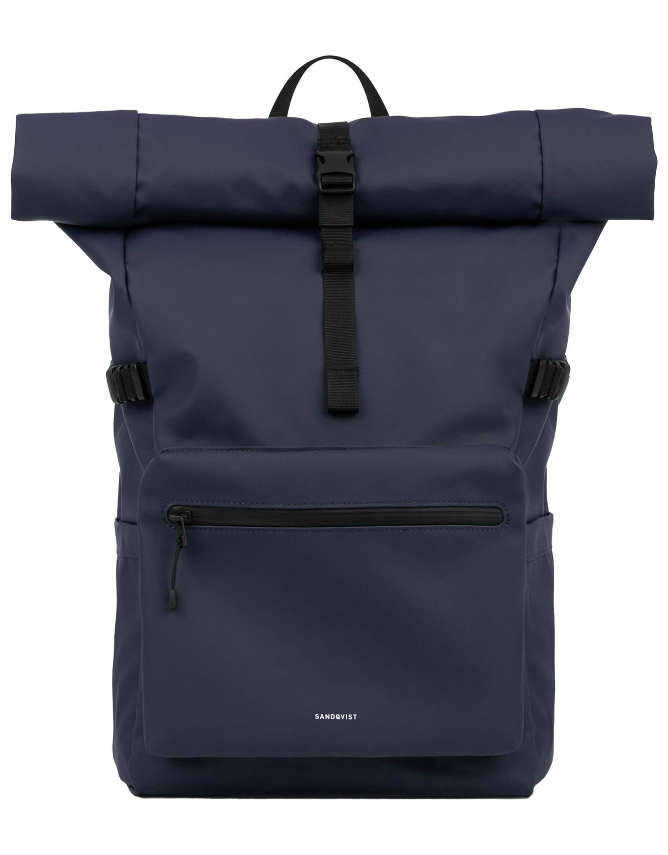 Stream Rolltop Backpack L Navy + Sandqvist