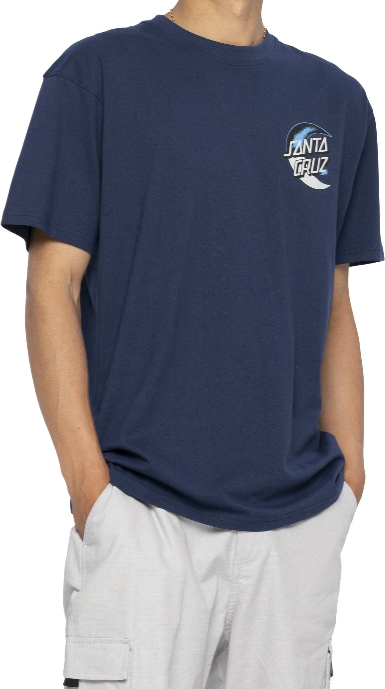 Dark Arts Dot T-Shirt Midnight Blue + Santa Cruz