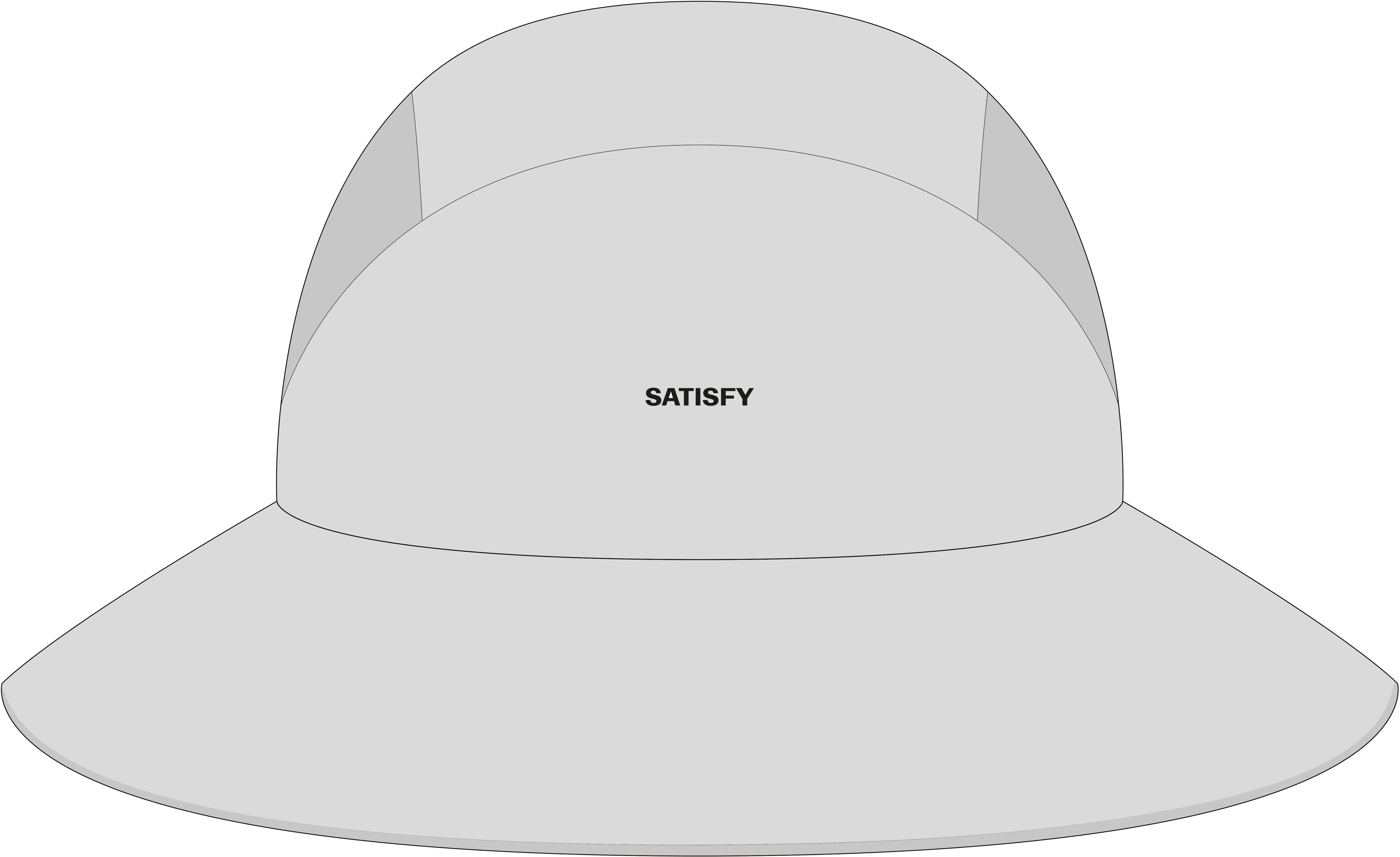 PeaceShell Bucket Hat Cream + Satisfy