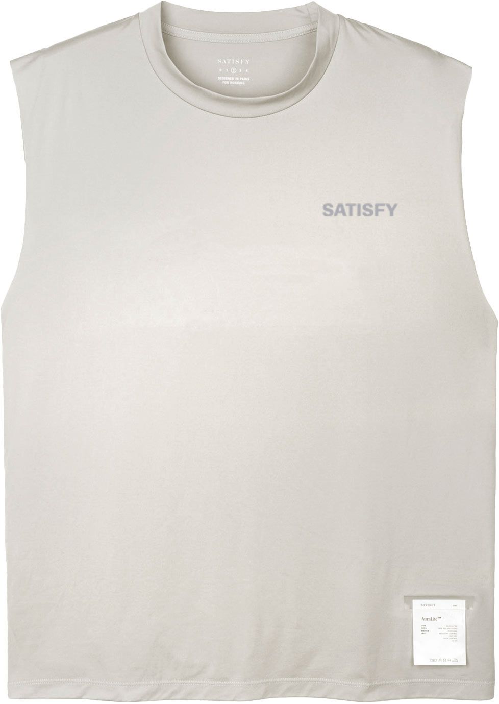 Auralite Muscle Tee Mineral Dune + Satisfy