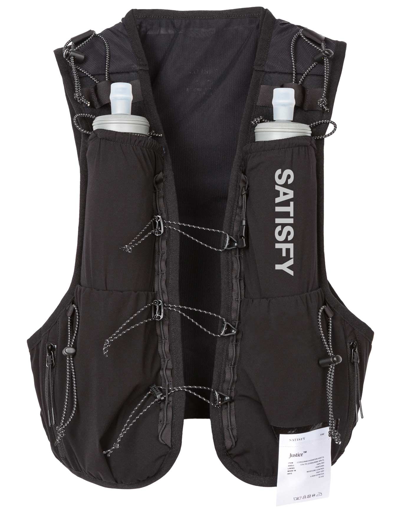 Justice Cordura Hydration Vest 5L Black + Satisfy