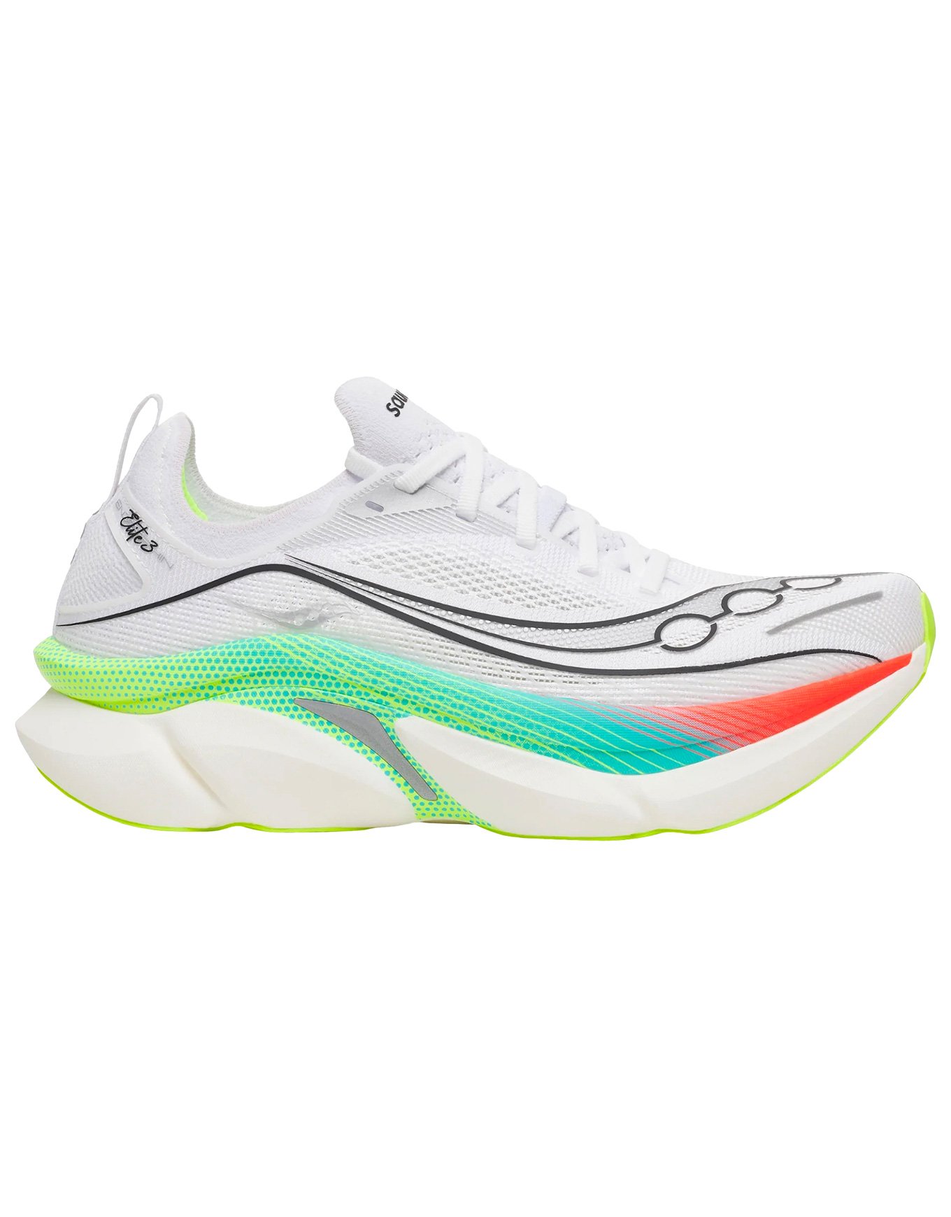 Endorphin Elite 3 White/Multi + Saucony