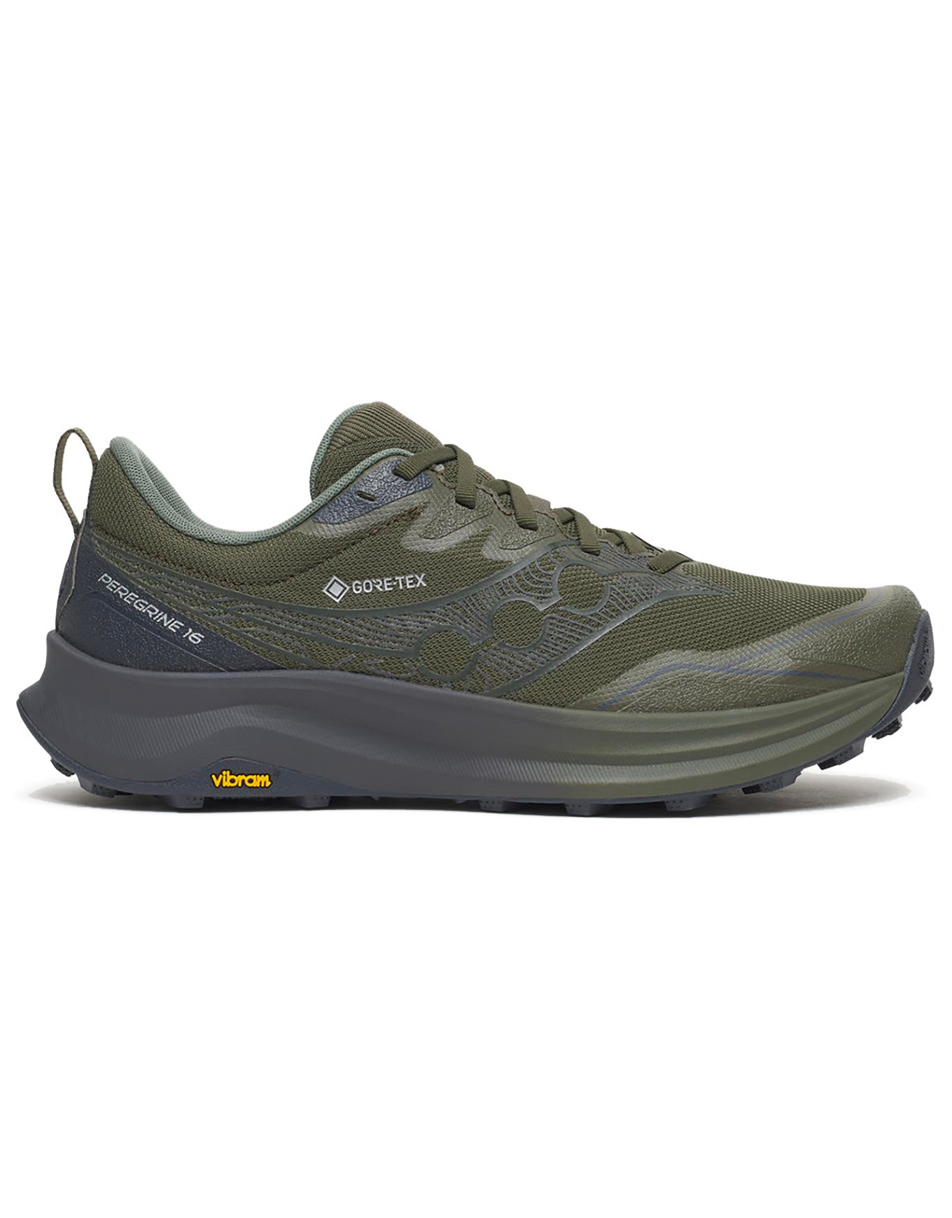Peregrine 16 GORE-TEX Fatigue/Ebony + Saucony