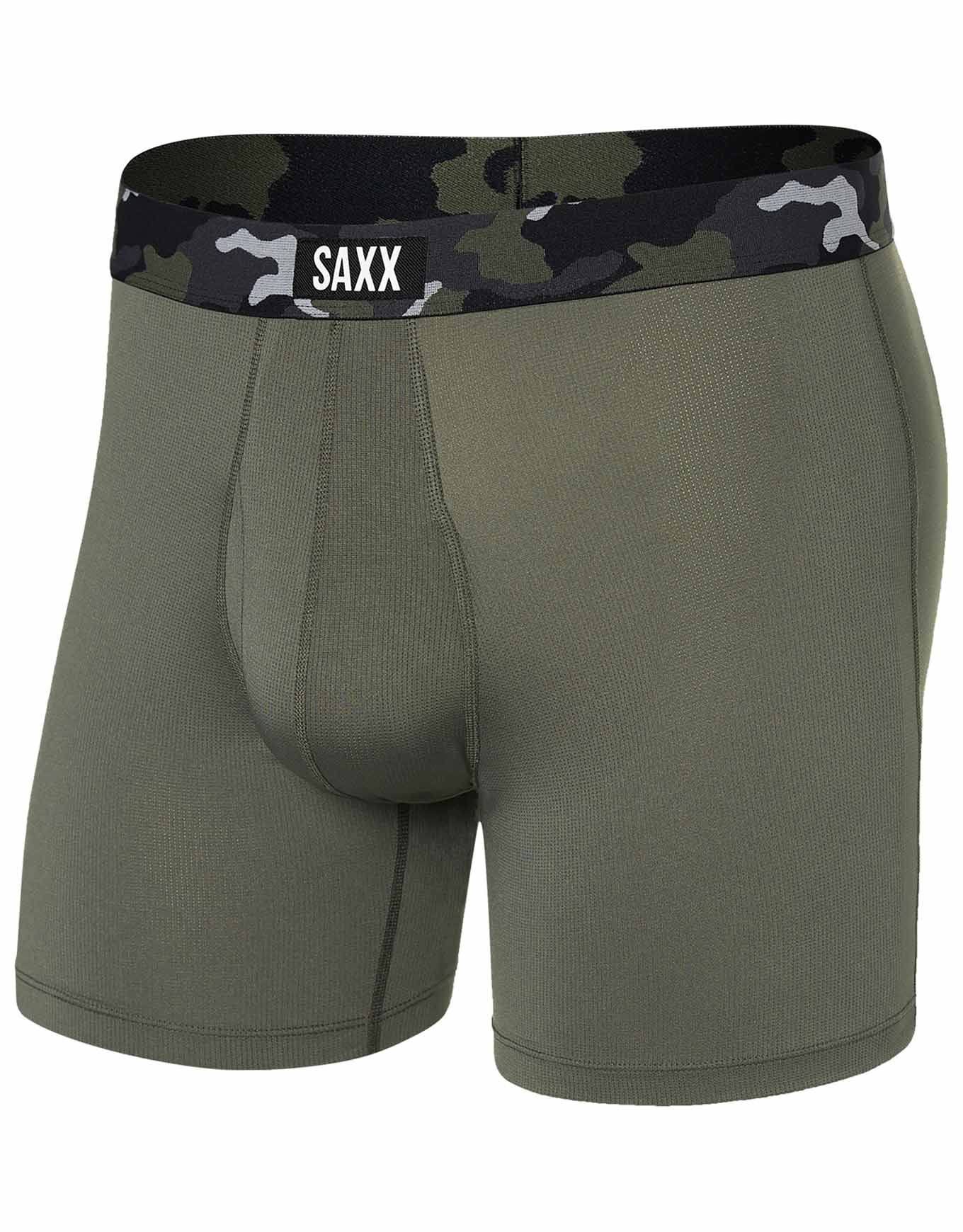 Sport Mesh Bb Fly Dusty Olive Camo Wb + Saxx Underwear