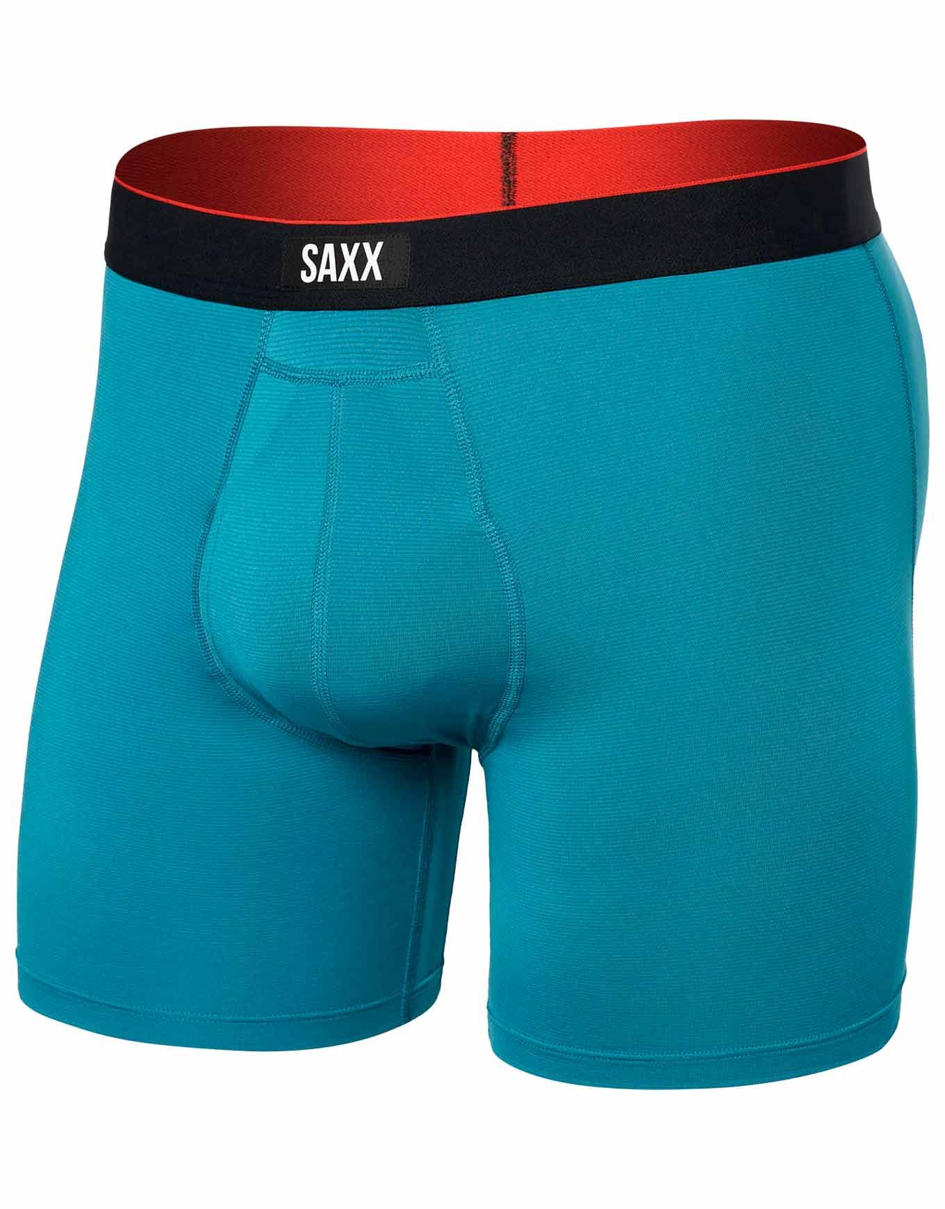 Terramar Men's Silkskins 6-Pack Boxer Briefs - Ultra Soft 90% Polyester/10% Spandex, No Ride Inseam, Comfort Cotton Gusset