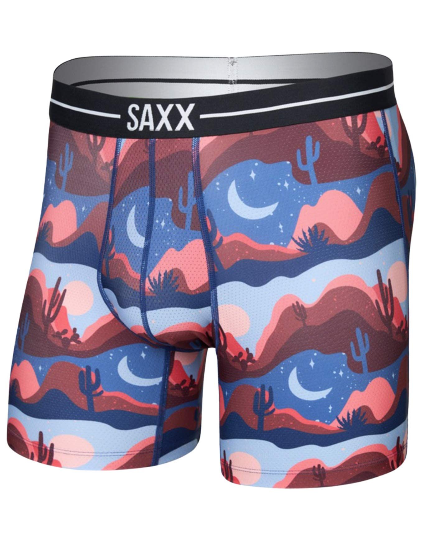 Volt Breathable Mesh BB Canyon Daze/Red Clay + Saxx Underwear