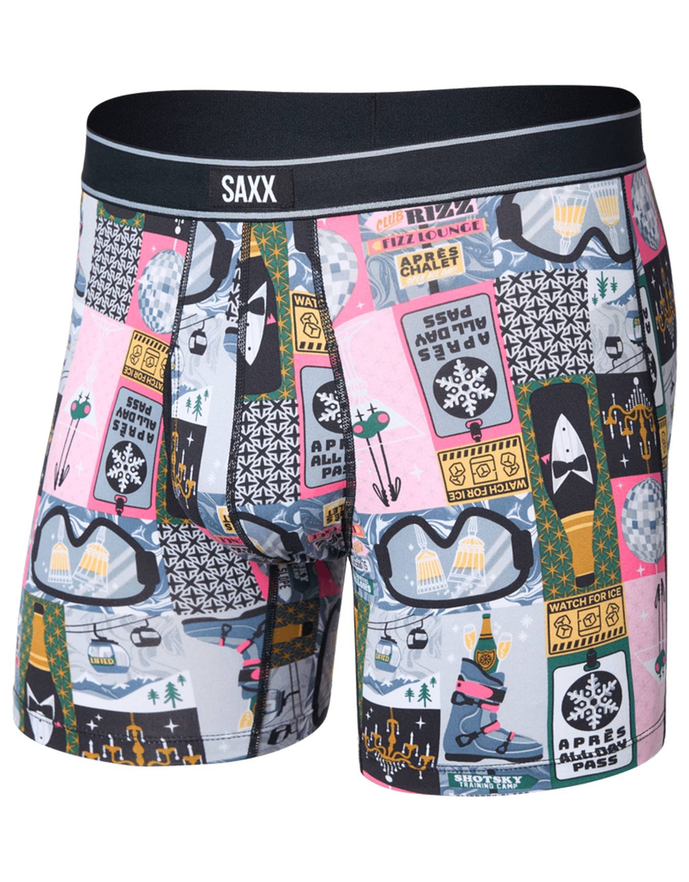 Daytripper Comfort Stretch BB Fly All Day/Flintstone + Saxx Underwear