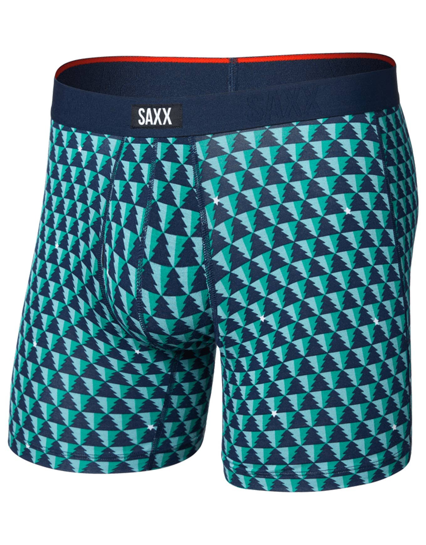 Vibe Xtra Soft Comfort BB Fly Tree Farm/Ivy Green + Saxx Underwear