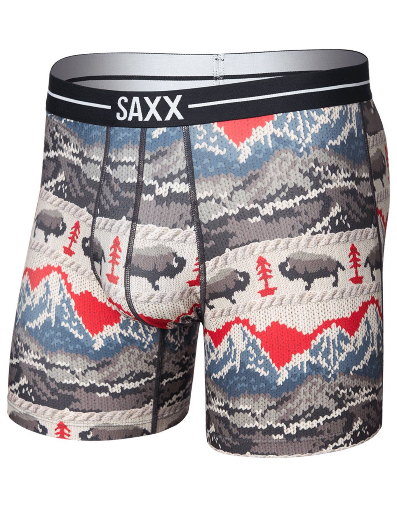 Volt Breathable Mesh BB Hiking Sweater/Cream + Saxx Underwear