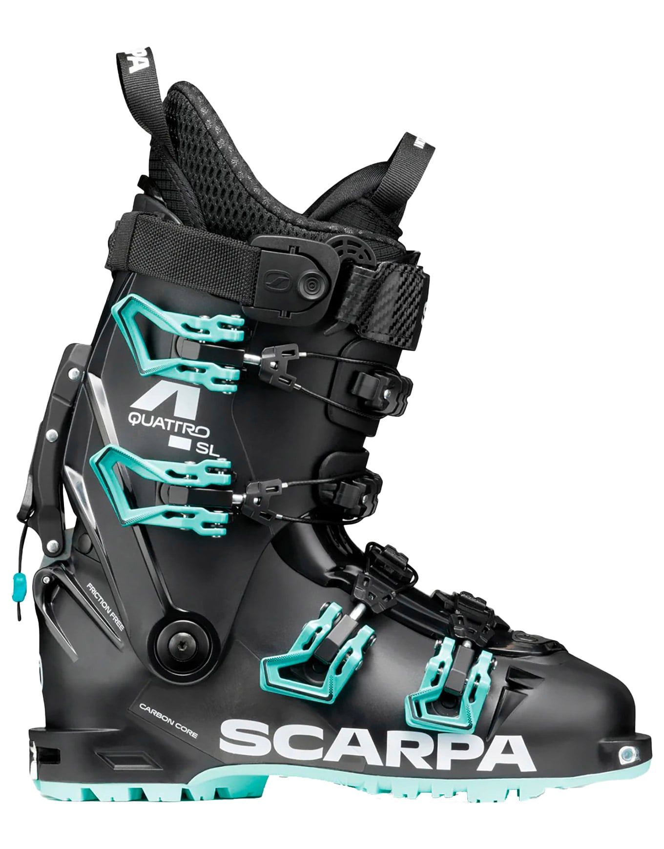 4-Quattro SL W Black Aqua + Scarpa