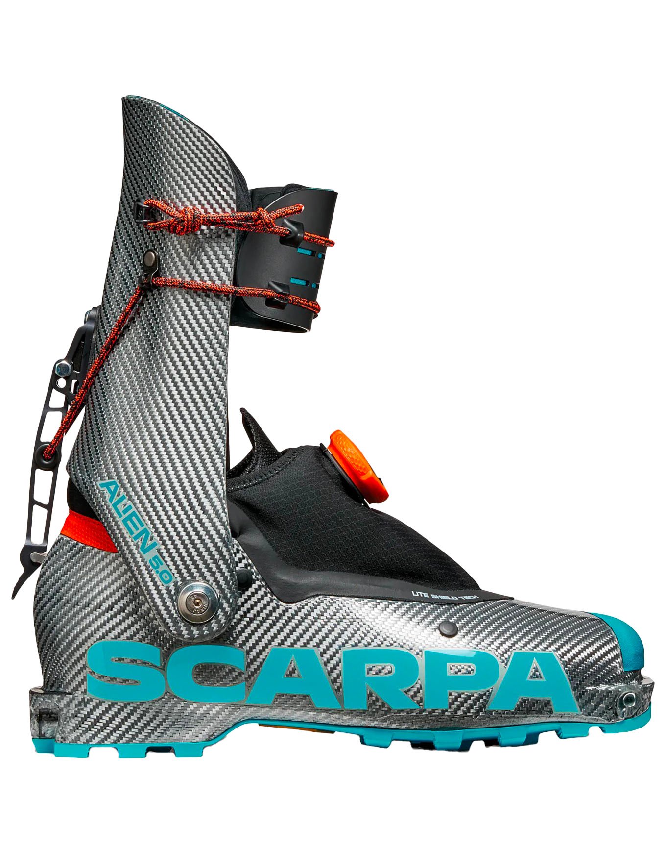 Alien 5.0 Carbon Silver + Scarpa