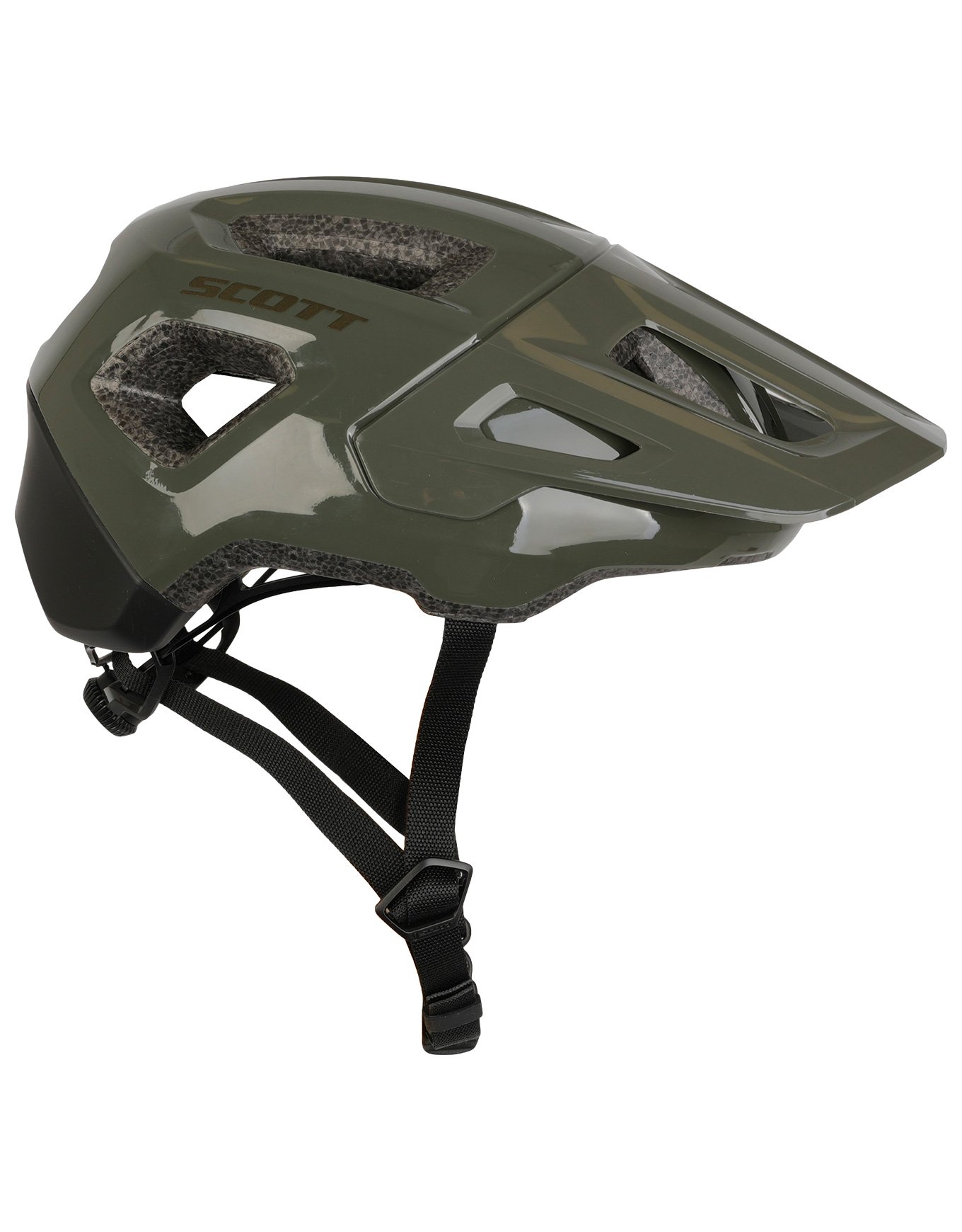 Helmet Argo Plus (Ce) Dark Moss Green + Scott