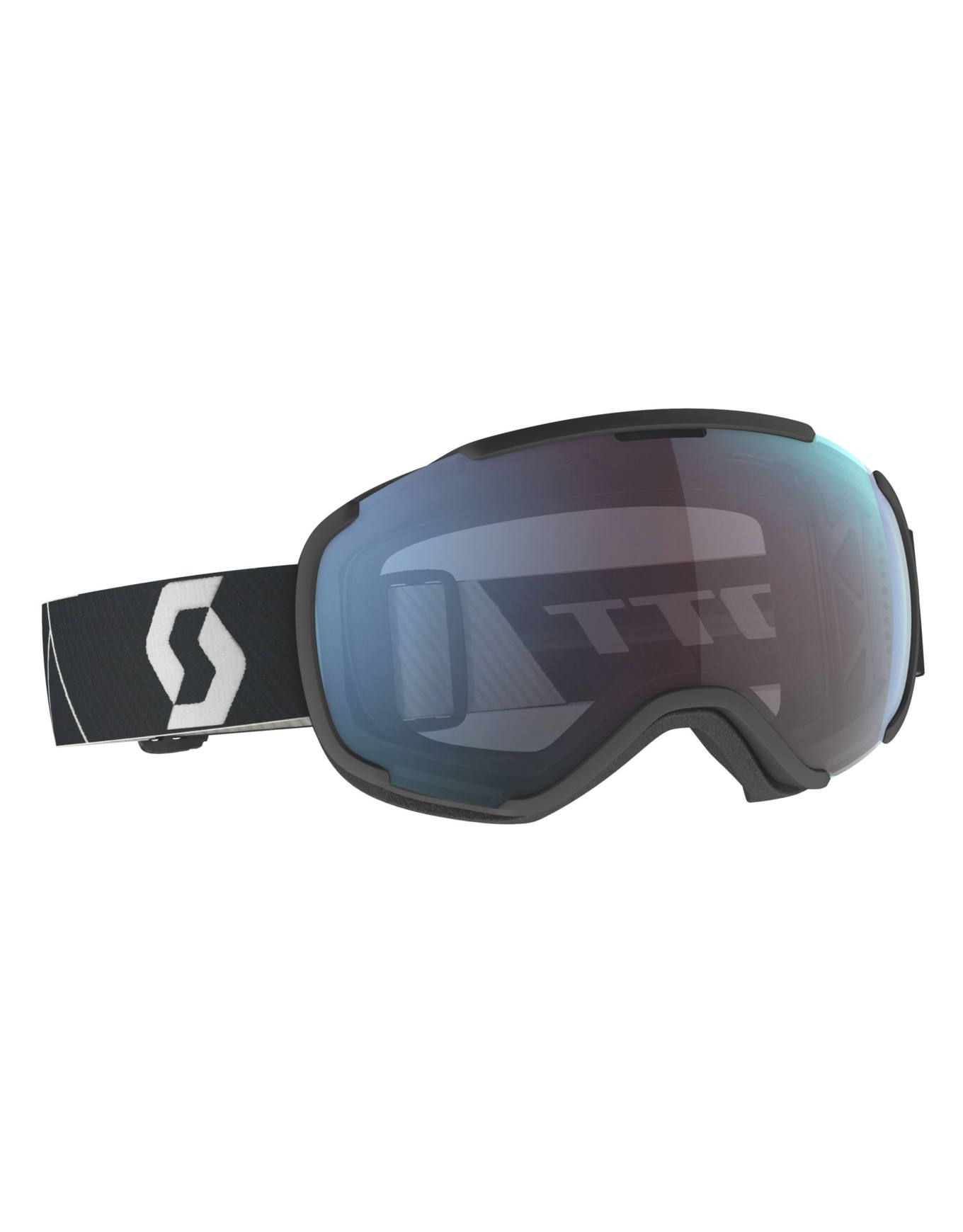 Faze II Mountain Black / Enhacer Blue Chrome + Scott