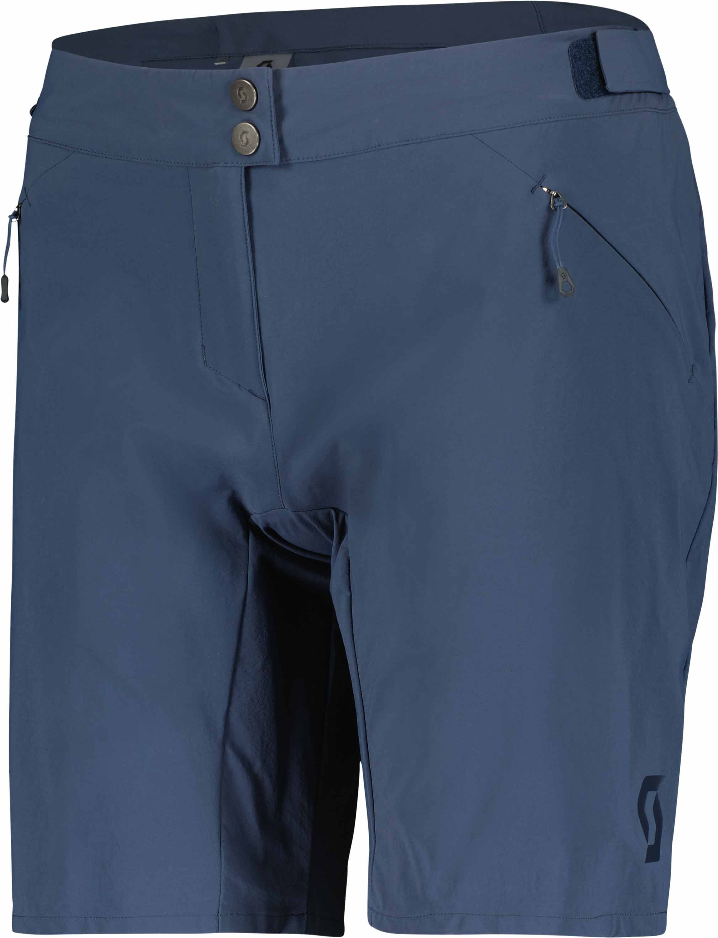 Shorts W's Endurance Ls/Fit W/Pad Metal Blue + Scott