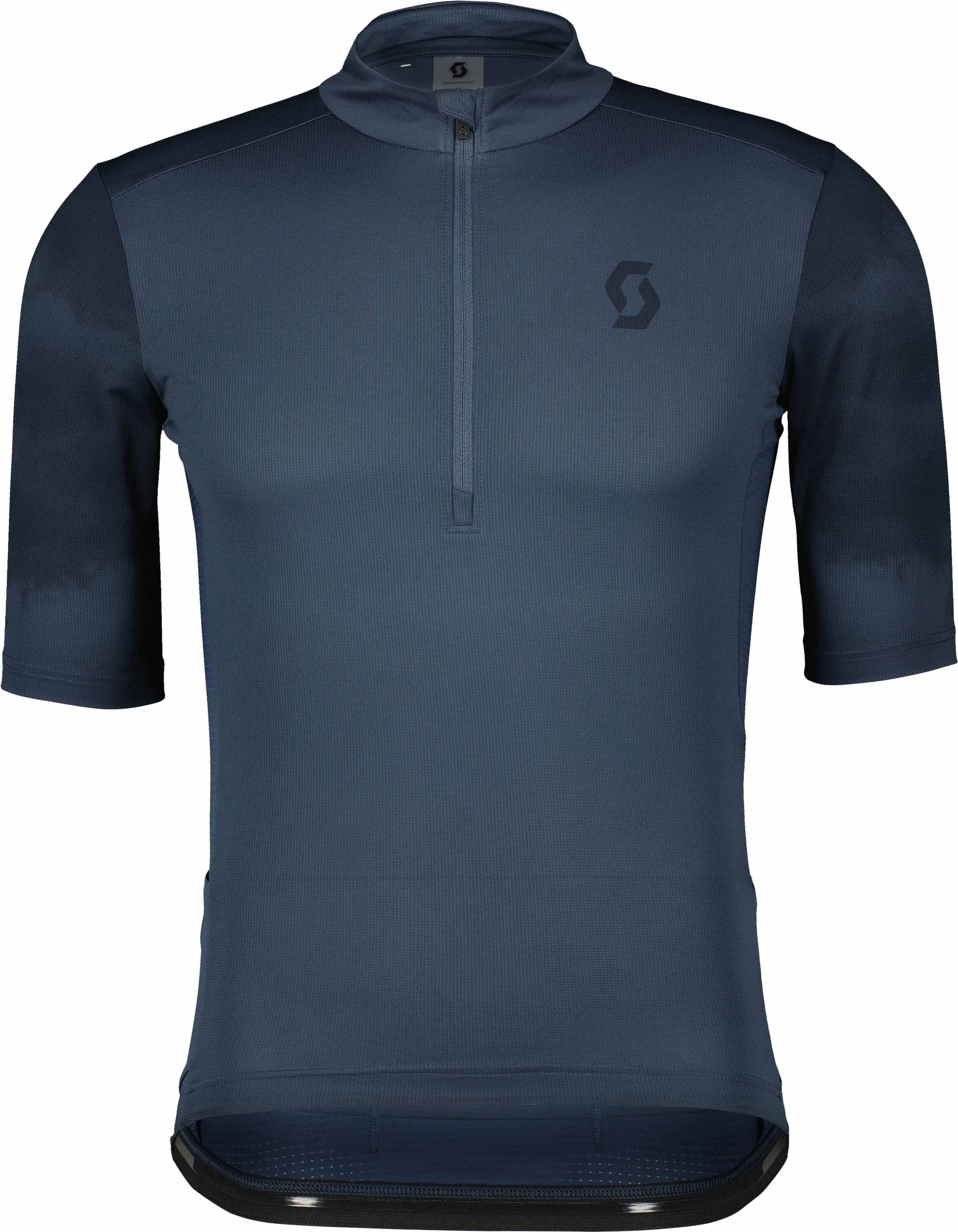 Gravel 10 M Shirt Metal Blue/Dark Blue + Scott