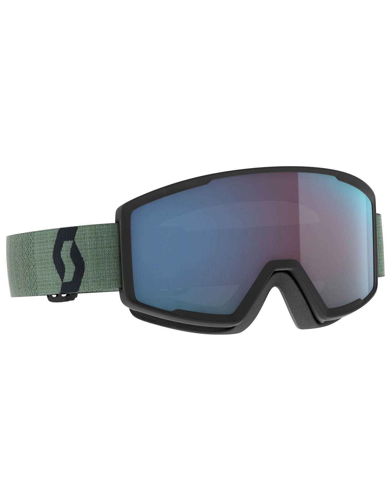 Factor Pro Soft Green / Black / Enhancer Blue Chrome + Scott