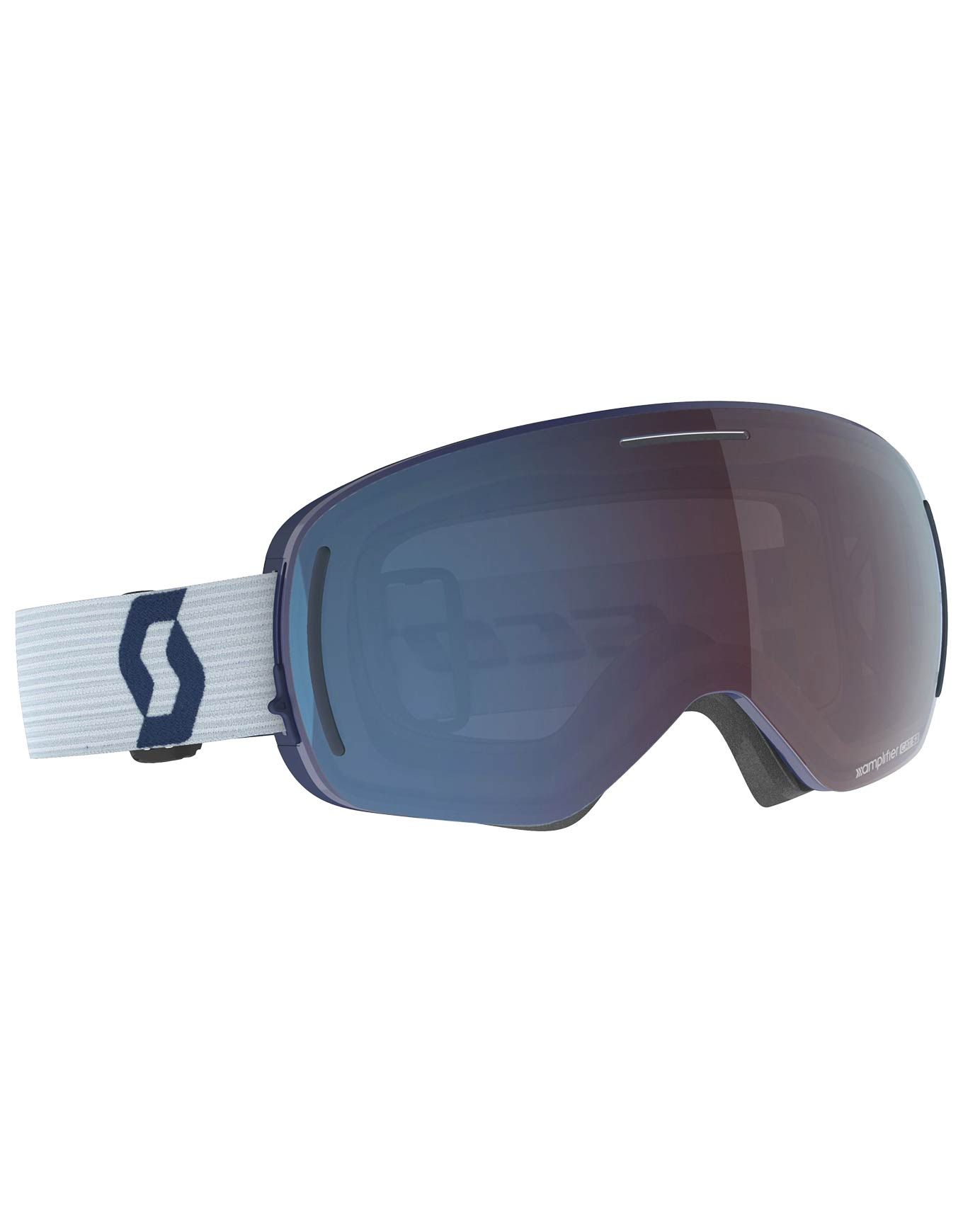 Lcg Evo Dark Blue / Light Grey / Enhancer Blue Chrome + Scott