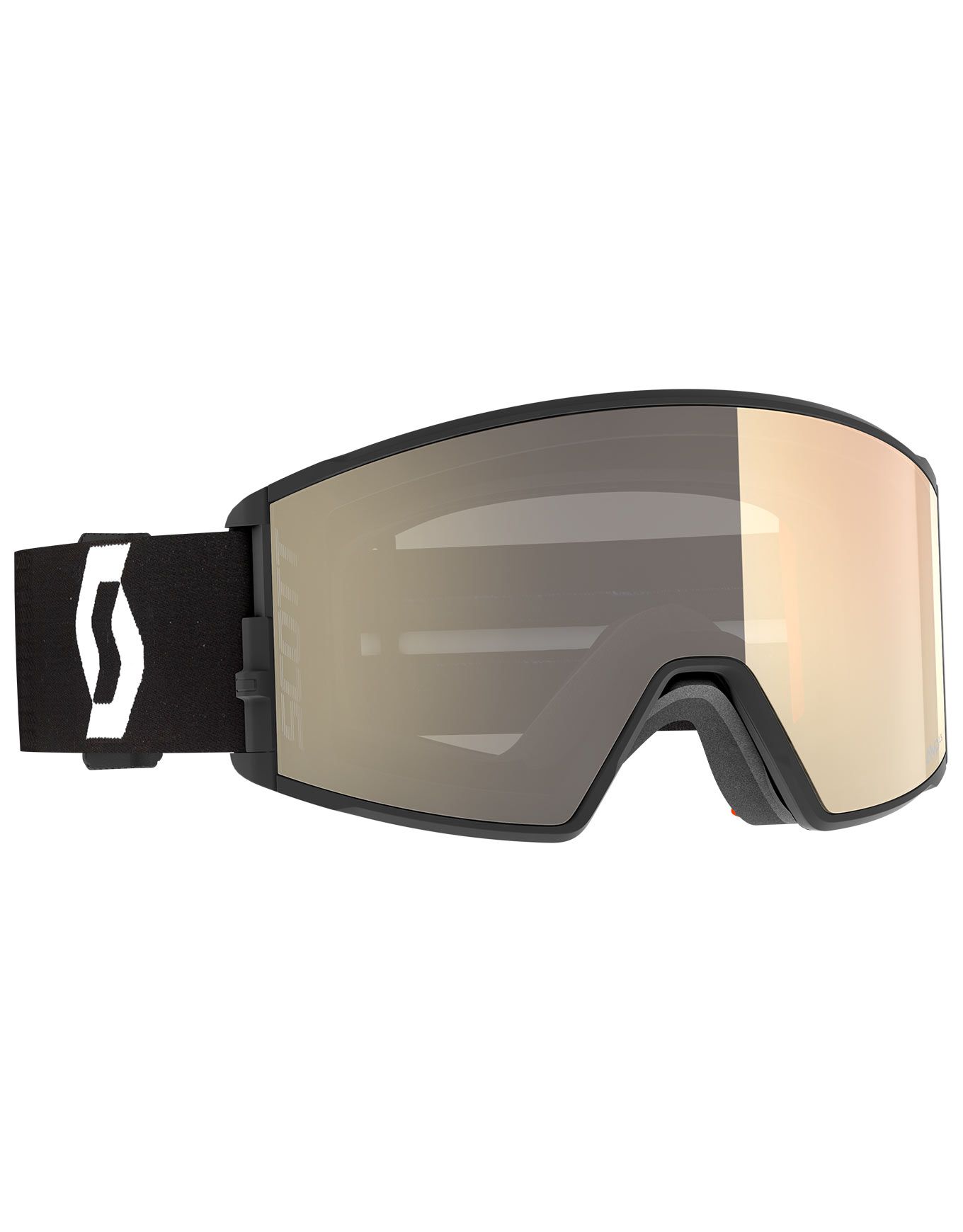 React Ls Mineral Black / White / Light Sensitive Bronze Chrome + Scott