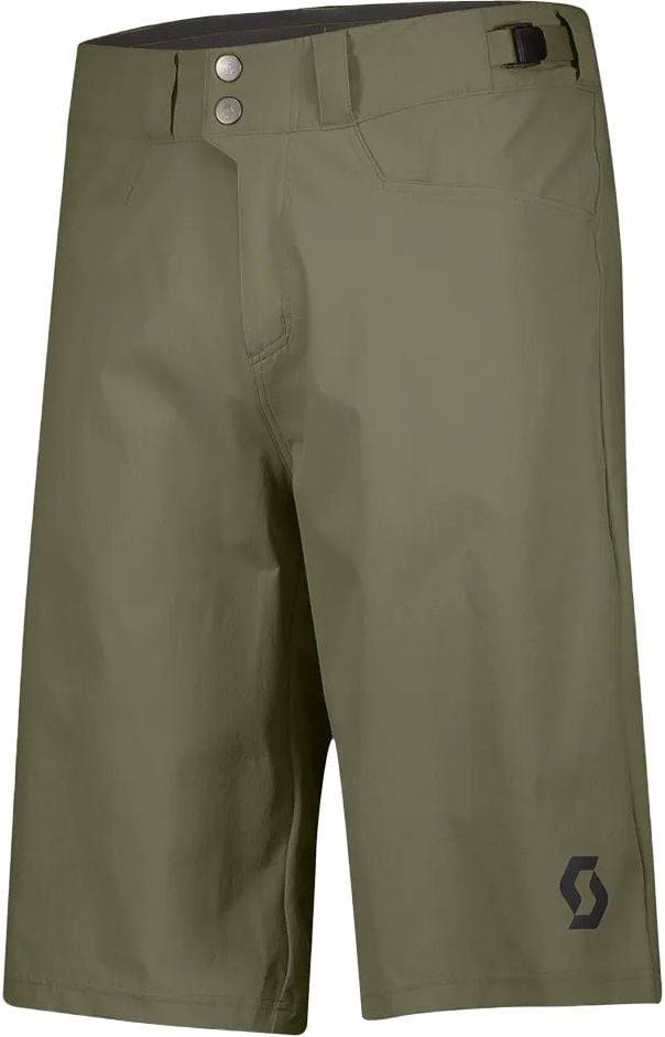 Trail Flow W/Pad Shorts M Hay Green + Scott