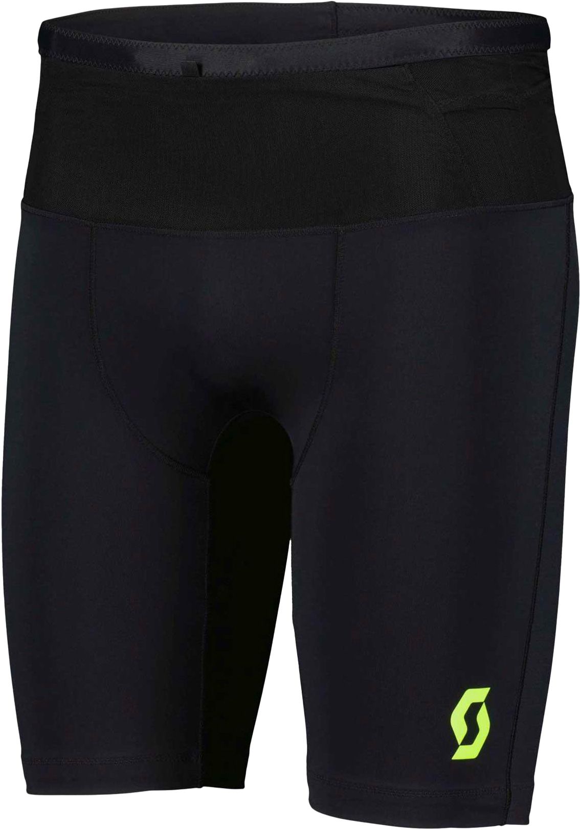 RC Run Tight Shorts M Black/Yellow + Scott