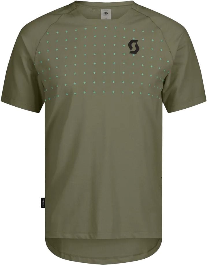 Trail Vertic Pro SS Tee M Hay Green + Scott