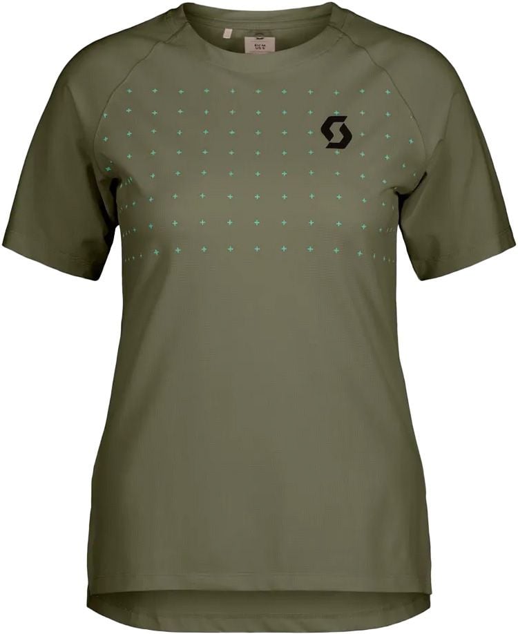 Trail Vertic Pro SS Tee W Hay Green + Scott